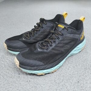 Hoka One One Challenger ATR 5 Shoes Womens Size 9 Black Trail Running 1104094
